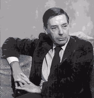 Black-and-white portrait of philosopher Bernard Williams