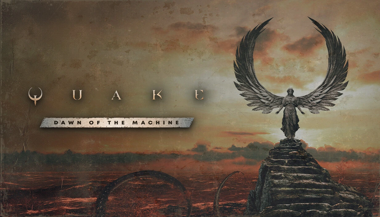 Official Quake promotional capsule artwork used for Steam App 2310.